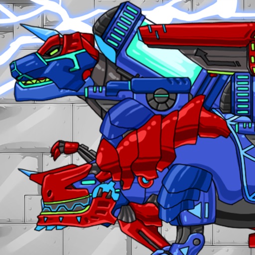 Combine! Dino Robot - Tyranno + Tricera iOS App