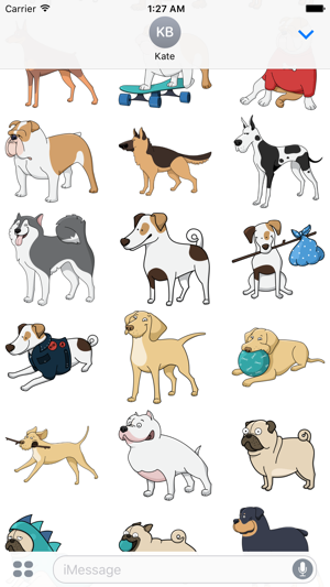 Doggy Dog Stickers iMessage(圖2)-速報App