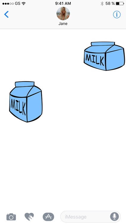 Happy Milk Sticker Pack