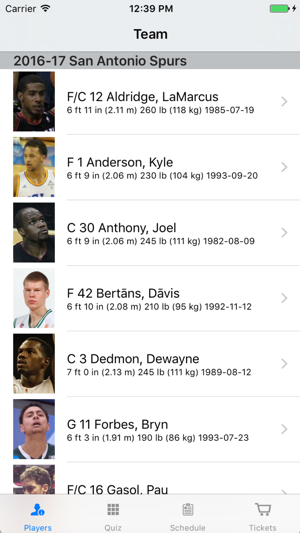 Team Info - for San Antonio Spurs(圖2)-速報App