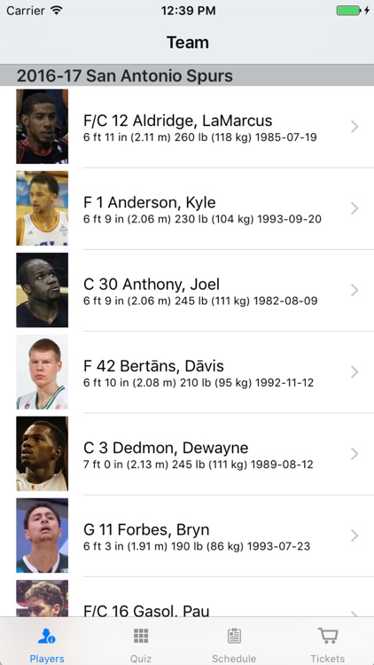 Team Info - for San Antonio Spurs screenshot-1