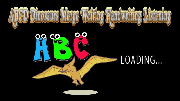 ABCD Dinosaurs Merge Writing Handwriting Listening screenshot-4