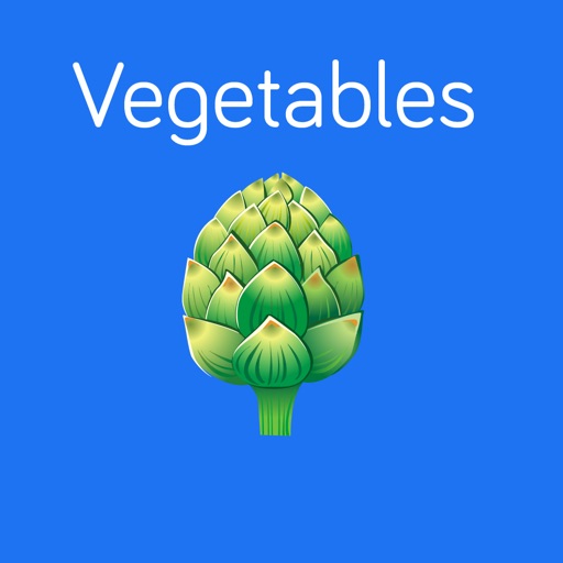 Vegetables Flashcard for babies and preschool iOS App