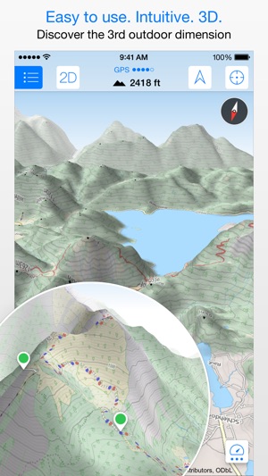 Maps 3D - Outdoor GPS