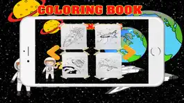 Game screenshot Space Coloring Book For Kids Tolders apk