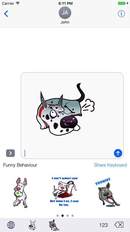 GreatDaneMoji screenshot-3