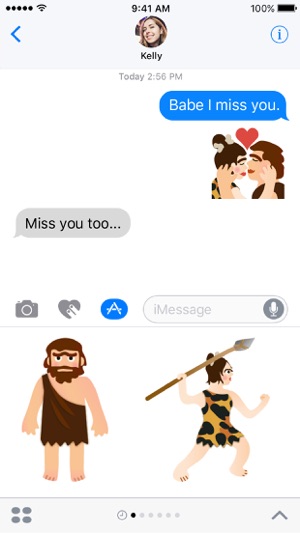 Cavemen Emoji(圖1)-速報App