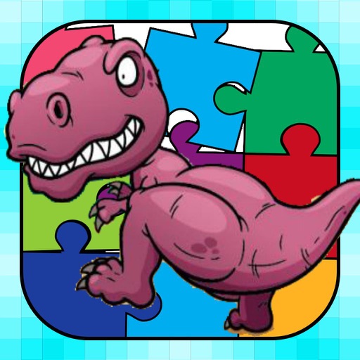 Dino Puzzle : Kids Dinosaurs Jigsaw Learning Games iOS App