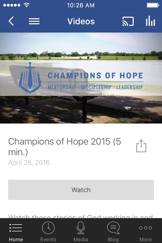 Champions of Hope Dallas screenshot 2