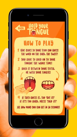 Hold Your Tongue: Funny Party Game for Family Fun(圖5)-速報App