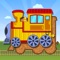 A fun puzzle game for toddlers and kids from ages 1 to 6 featuring 16 cartoon transports such as train, plane, jet, helicopter, ship, boat, submarine, locomotive and more in 20 shape & tangram puzzles