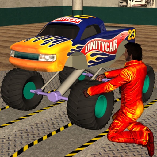 Monster Truck Mechanic : A Truck Builder Shop