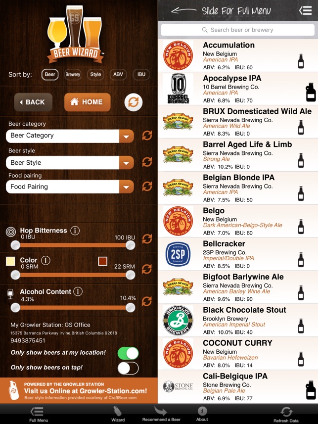 Beer Wizard Menu Connect(圖2)-速報App