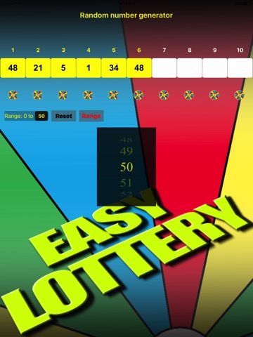 Easy Lottery - Number Generator screenshot 2