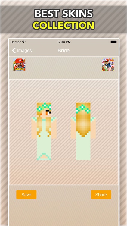 Wedding, Bride and Groom Skins For Minecraft PE screenshot-3