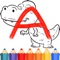 Dinosaurs Coloring Kids Book