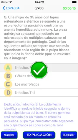 Game screenshot Preguntas sobre Histología hack