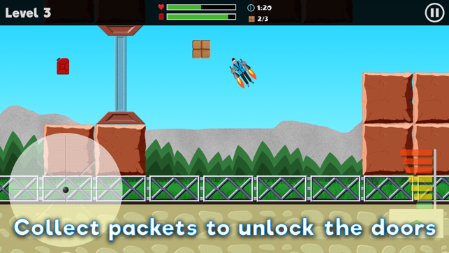 Tricky Jetpack - Mine field adventure(圖3)-速報App