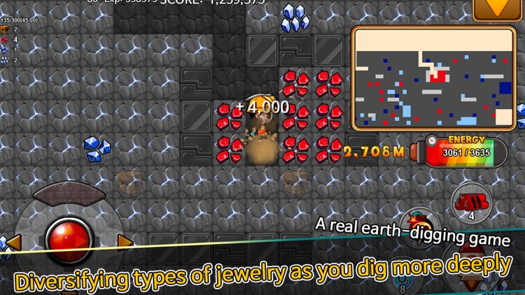 Digging Finding minerals