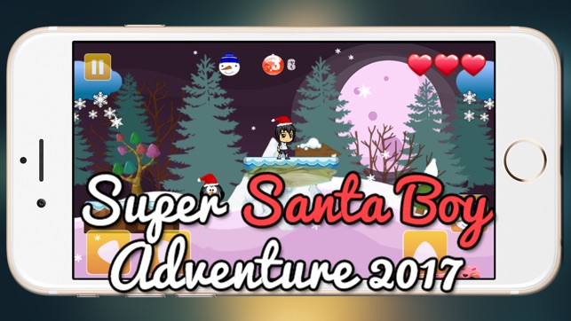 Super Santa Boy Adventure Jump and Run(圖5)-速報App