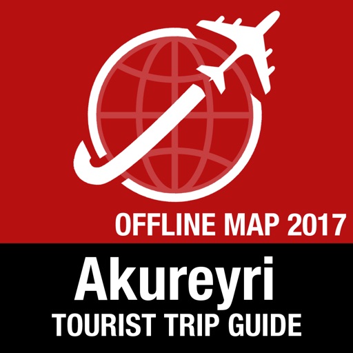 Akureyri Tourist Guide + Offline Map