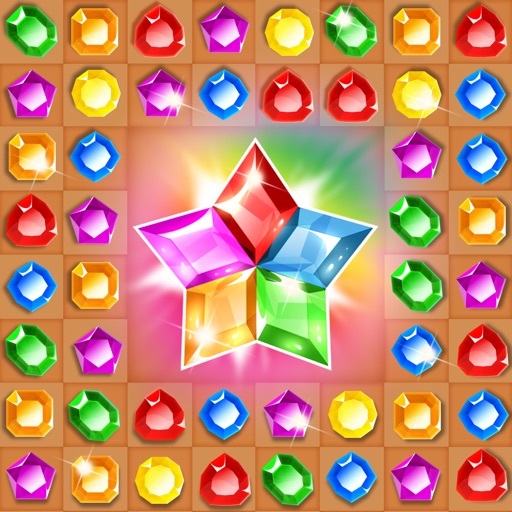 Treasure hunters - free match-3 gems puzzle game Icon