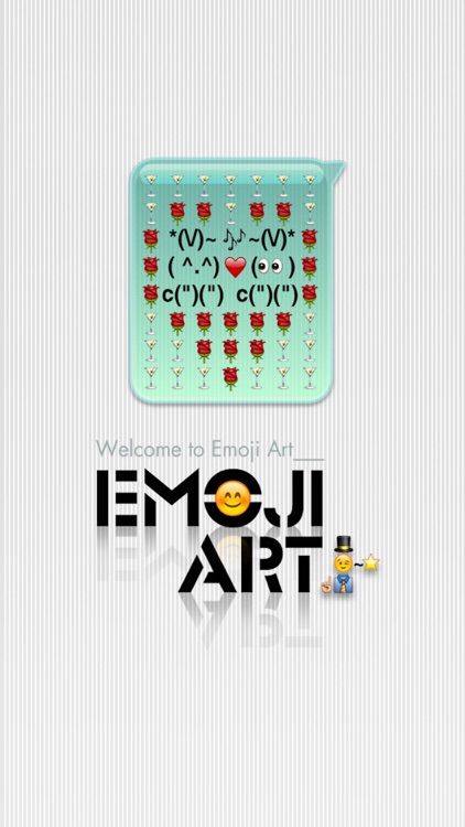 emoji 2 emoticon art - premade MMS/SMS messages
