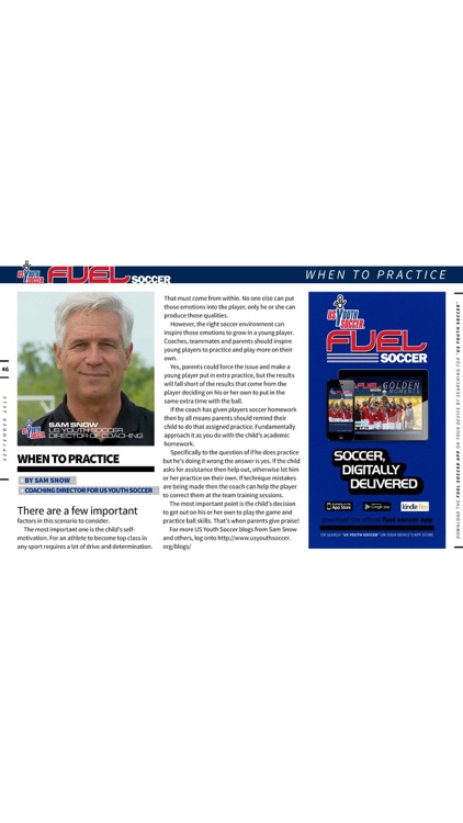 US Youth Soccer's FUEL Soccer