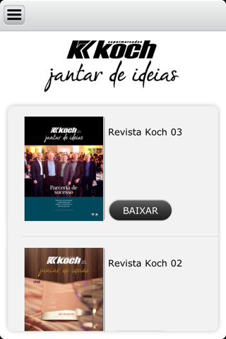 Revista Koch Jantar de Ideias screenshot 2