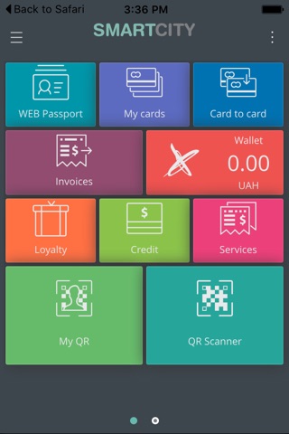 Smart City Wallet screenshot 2