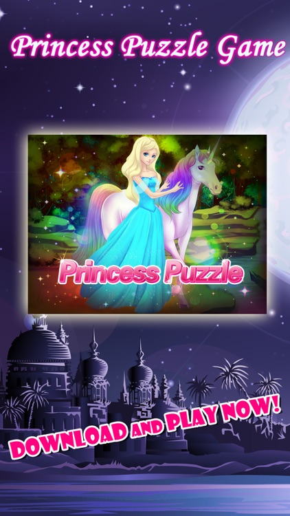 Princess Pony Jigsaw Puzzles Kids & Toddlers Games screenshot-3