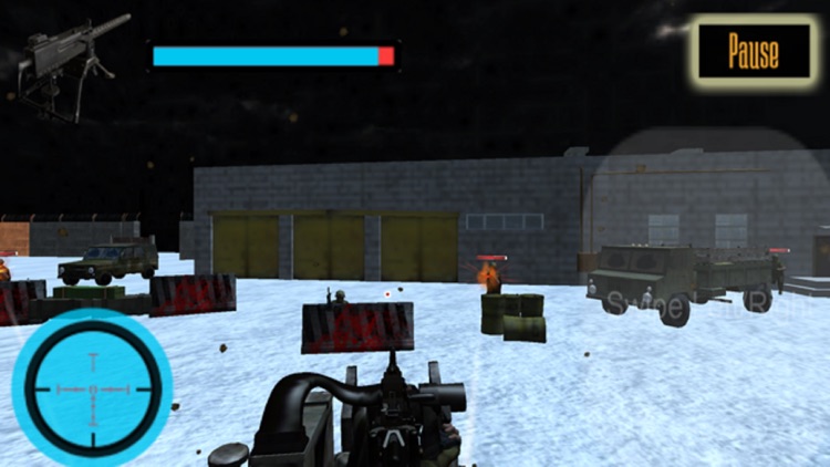 US Army Gunner Battle City War