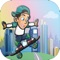 Hop on your skateboard, collect coins and perform tricks to avoid danger obstacles along the street road