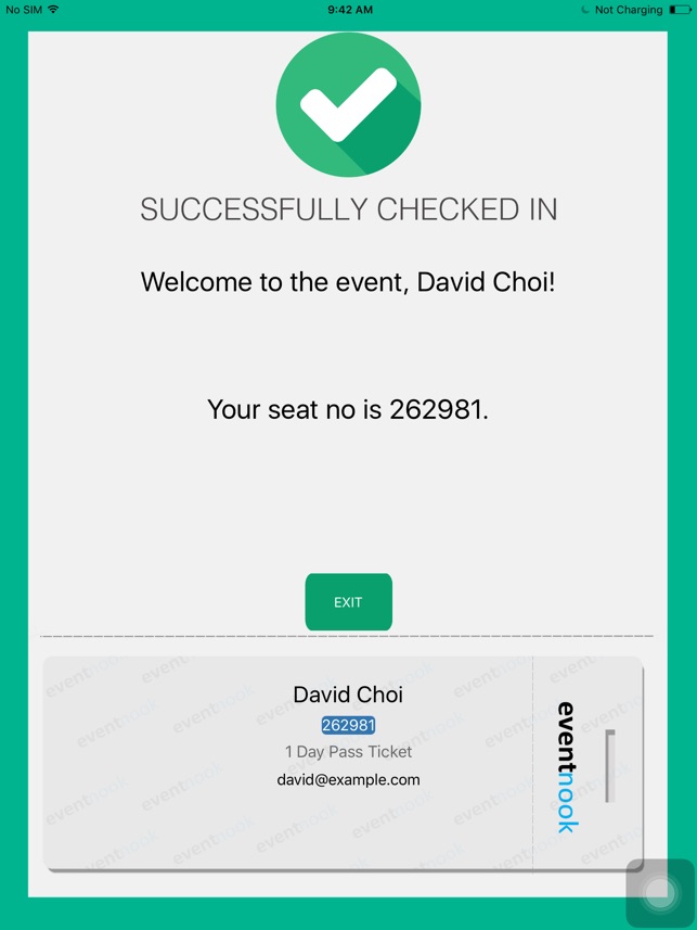 EventNook CheckIn for iPad(圖5)-速報App