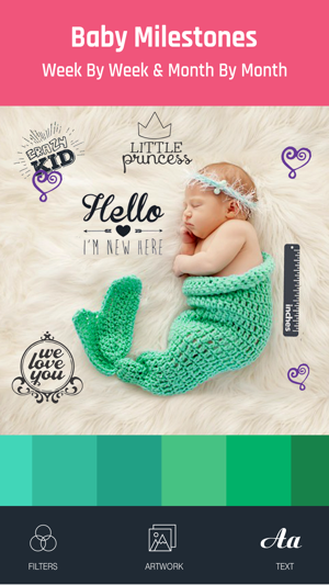 Baby Photo - Edit Baby Tracker & Pregnancy Picture Screenshot