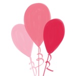 Valentines day stickers pack