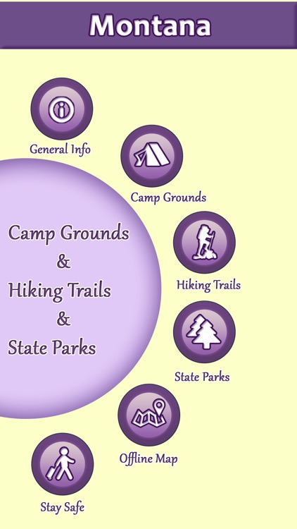 Montana Campgrounds & Hiking Trails,State Parks