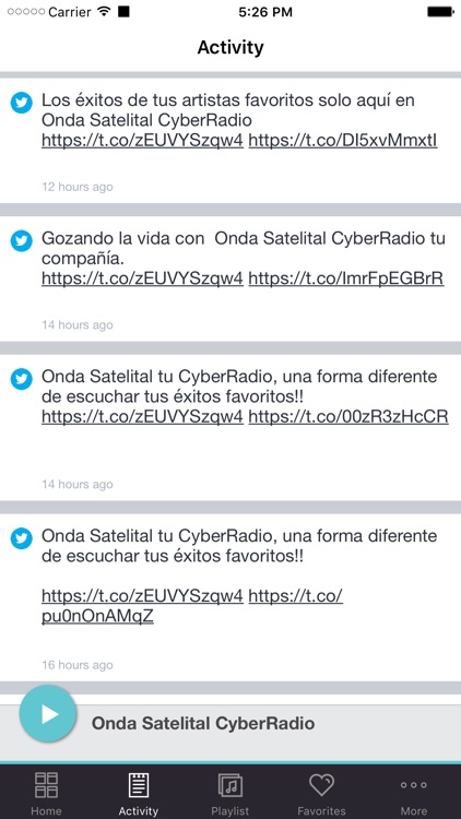 Onda Satelital CyberRadio