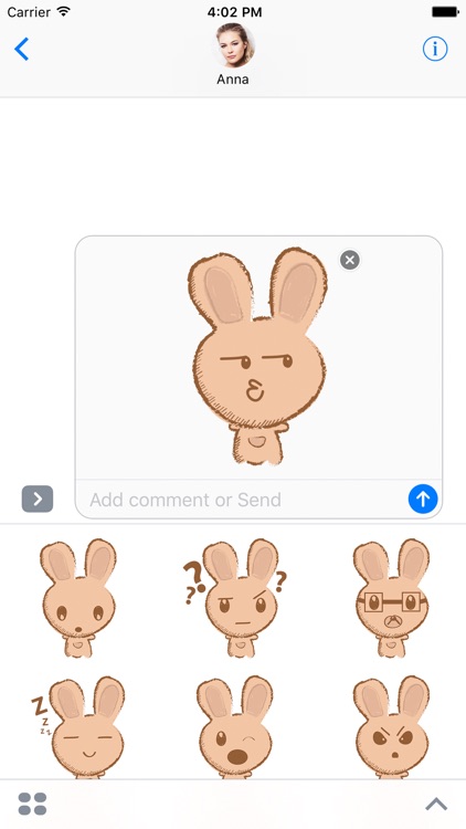 Weird Rabbit Stickers