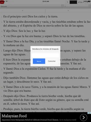 Screenshot 2 Santa Biblia Reina Valera 1960 - No necesita conex iphone