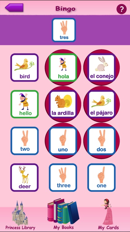 Princesses Learn Spanish screenshot-3