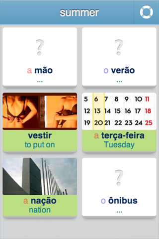 Learn Portuguese - 3,400 words screenshot 4