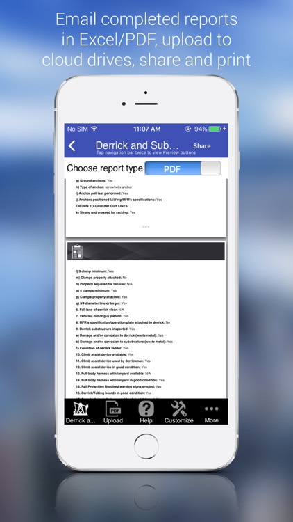 Derrick and Substructure Inspection App screenshot-3