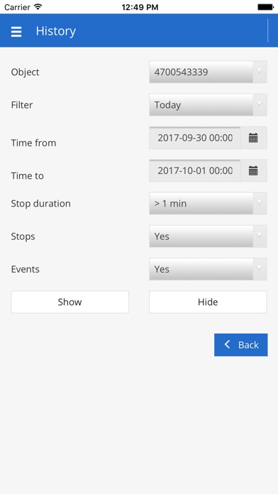 PlayGps Live Track App screenshot 3