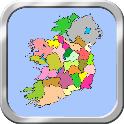 Ireland Puzzle Map