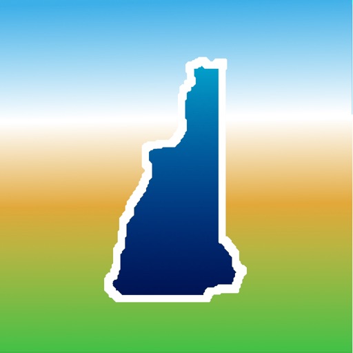 Aqua Map New Hampshire NH Lakes - Nautical Charts