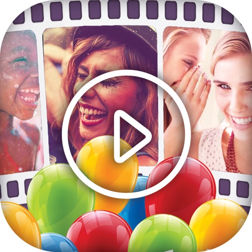 Birthday Slideshow Maker – Free Funny Video.s iOS App