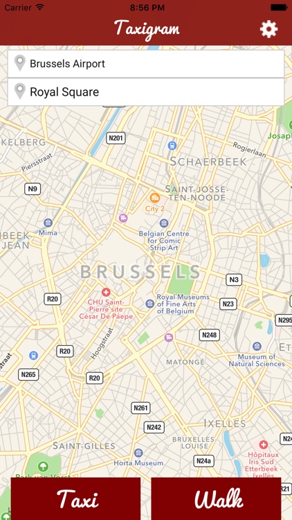 Taxigram Brussels Taxi Guide