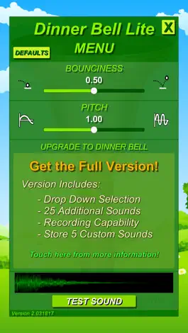 Game screenshot Dinner Bell Lite hack