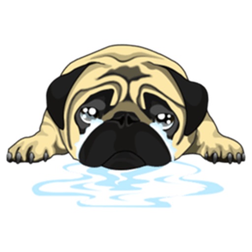 Cute Pugs Stickers icon
